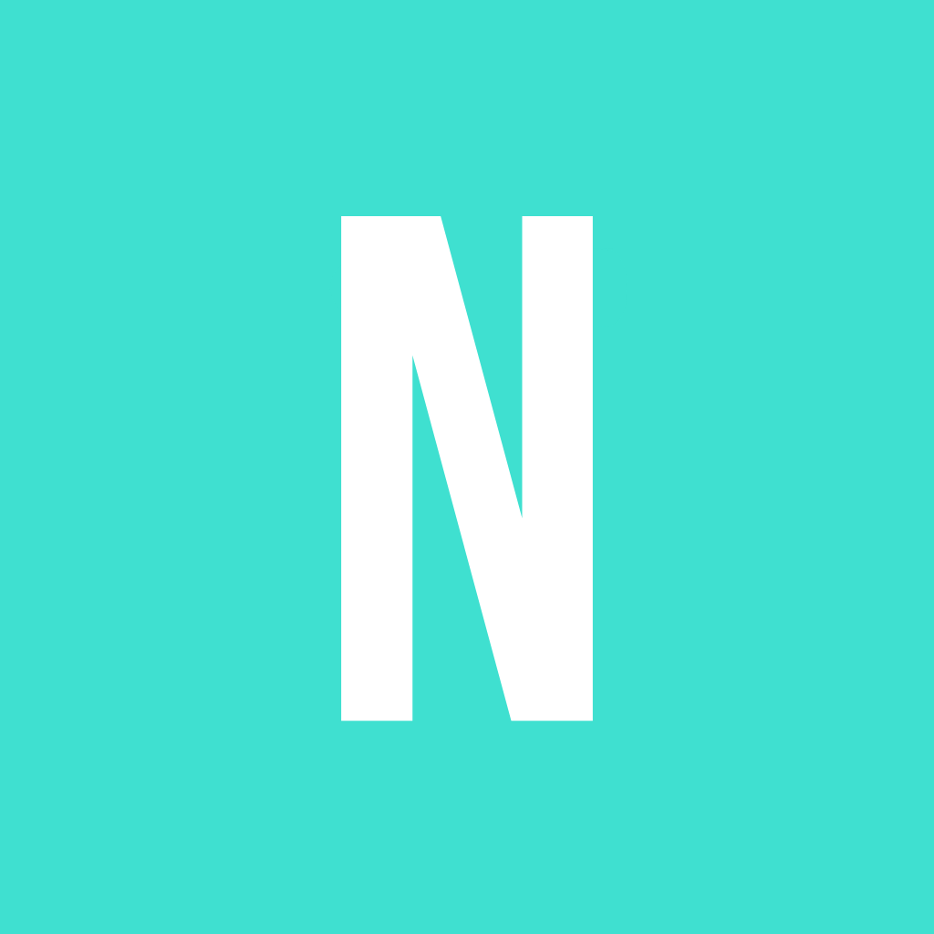 Turquoise App Icon Netflix