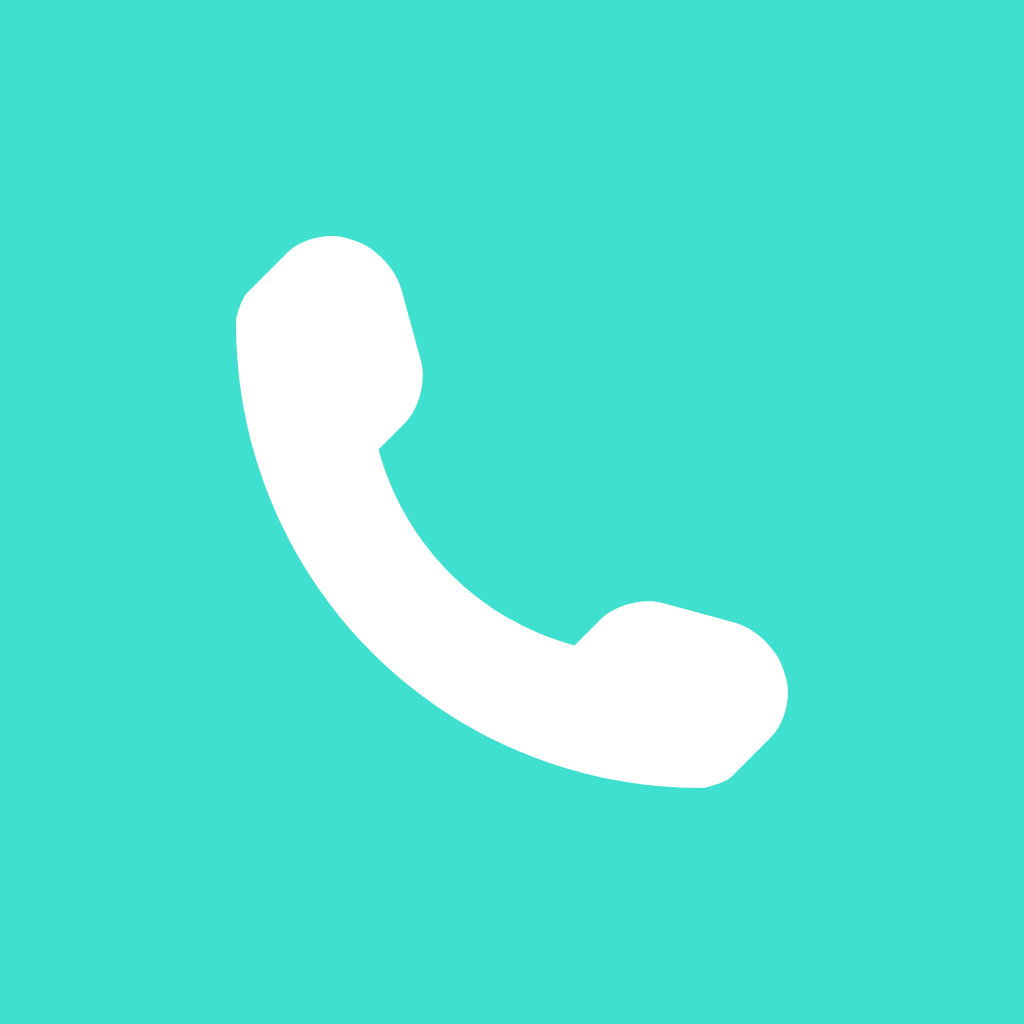 Turquoise App Icon Phone