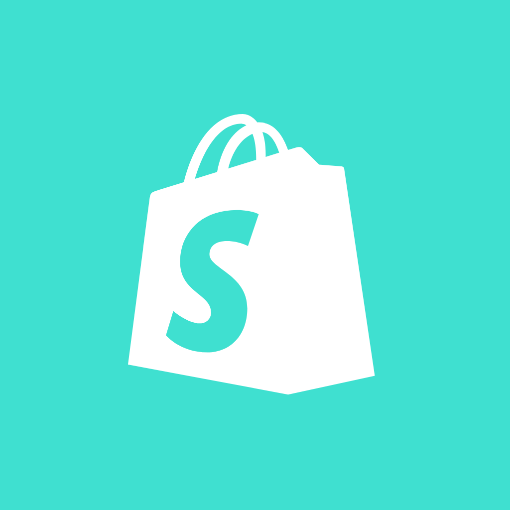 Turquoise App Icon Shopify