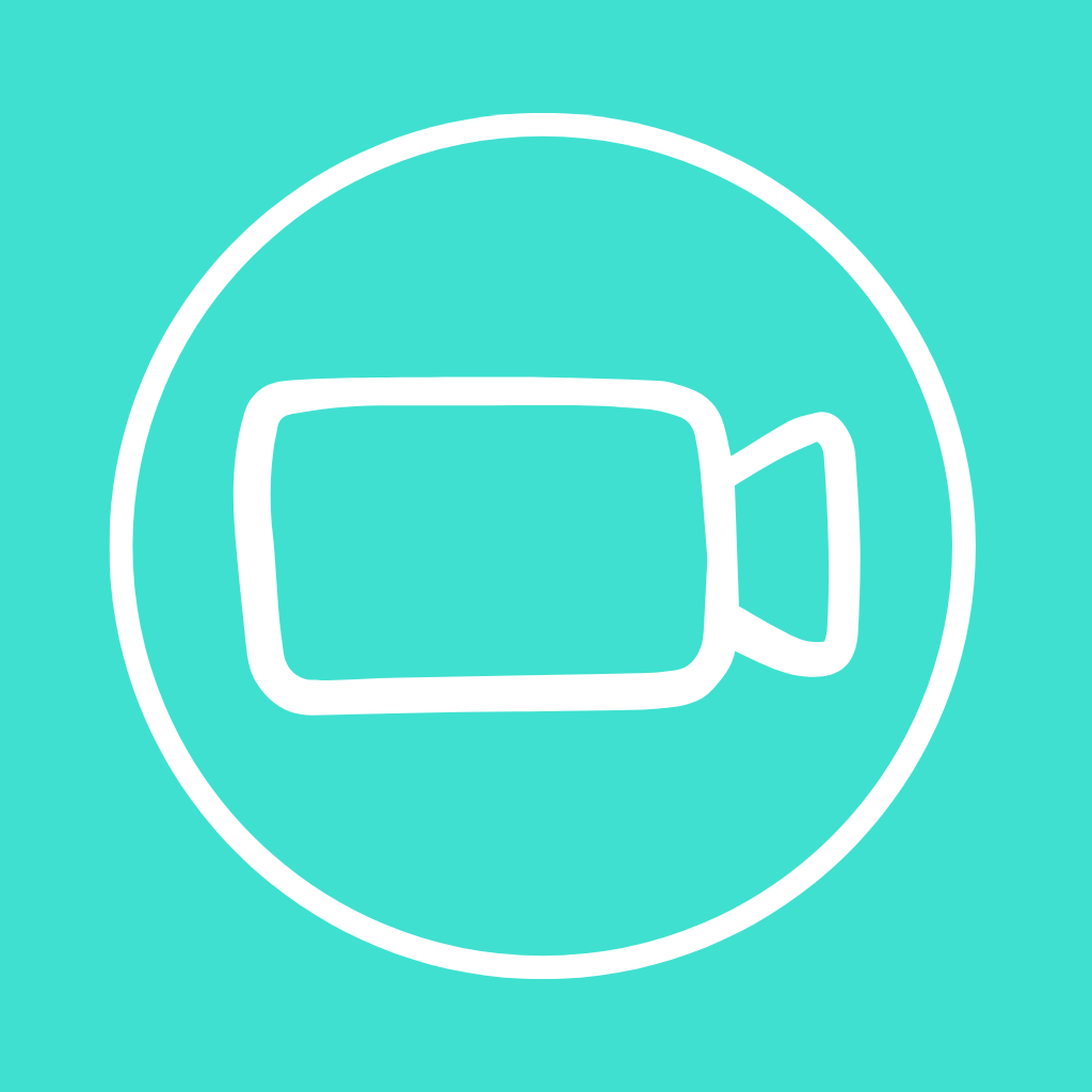 Turquoise App Icon Zoom