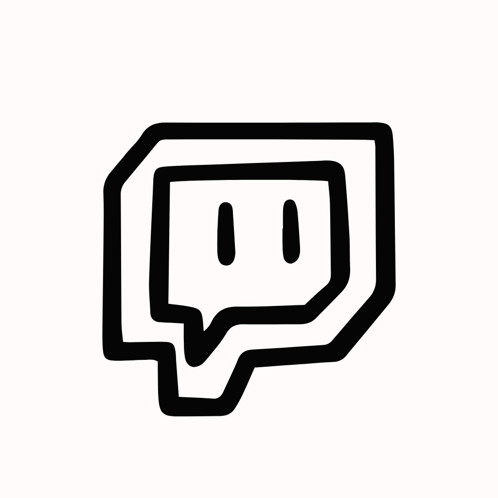 White App Icons App Icon Twitch