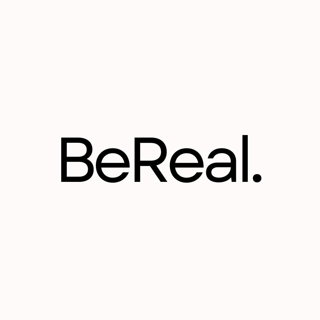 White App Icon BeReal