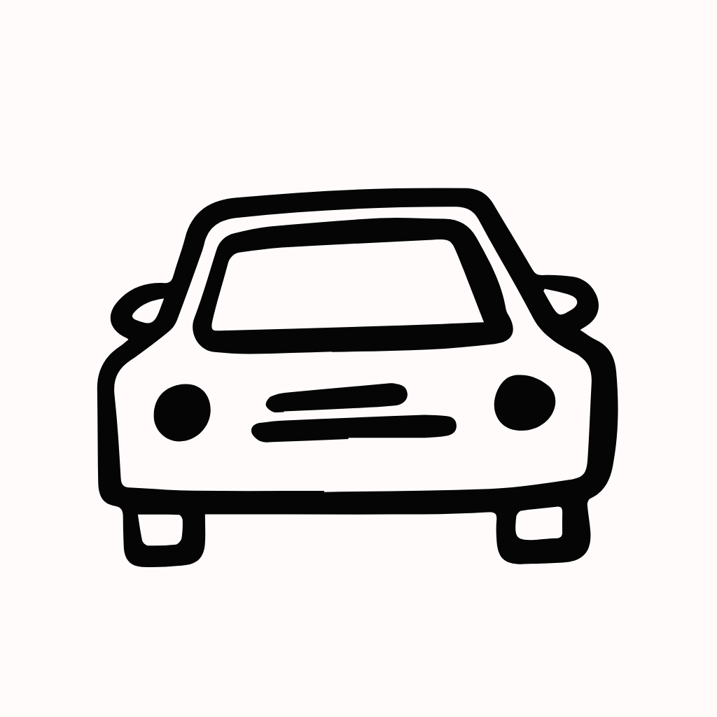 White App Icon Parking