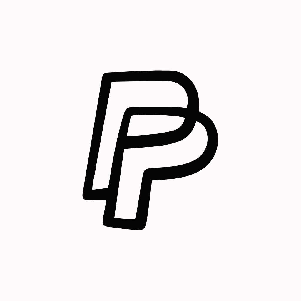 White App Icon PayPal