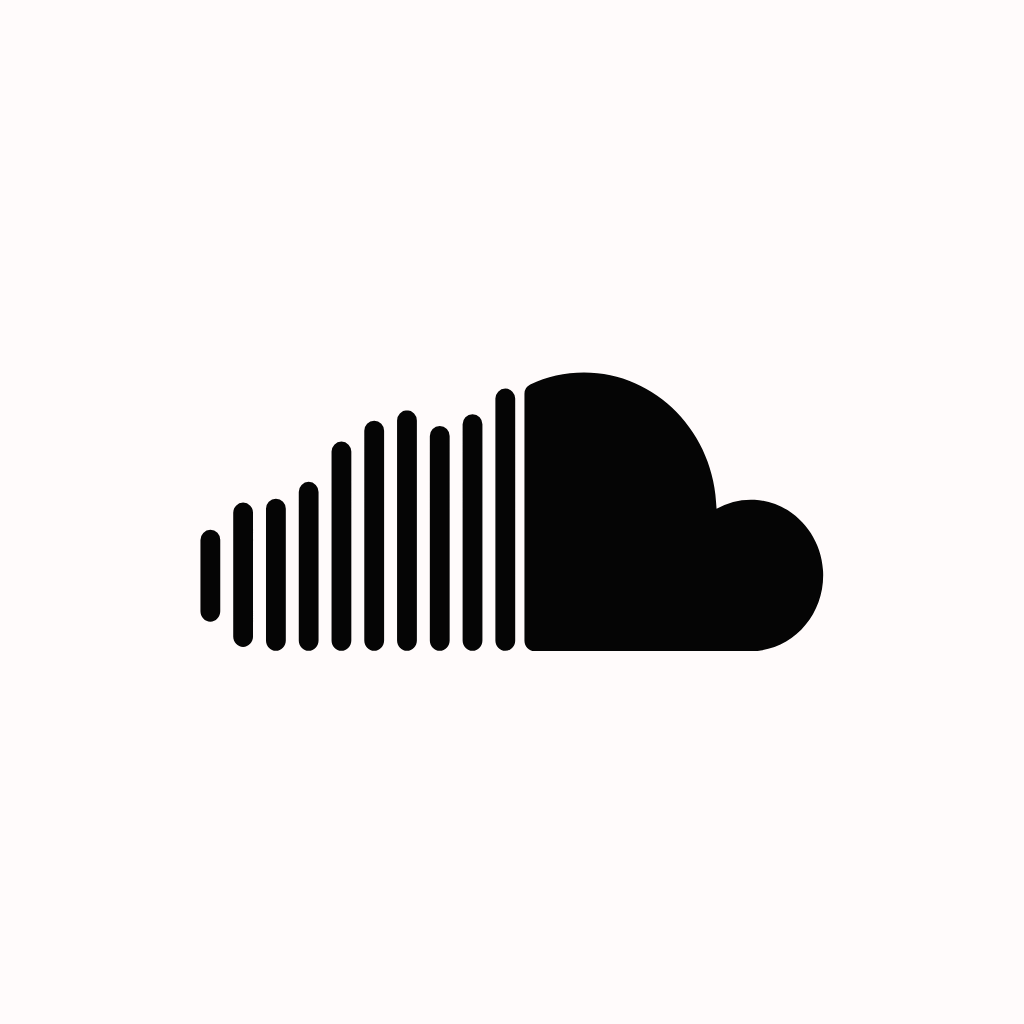 White App Icon Soundcloud