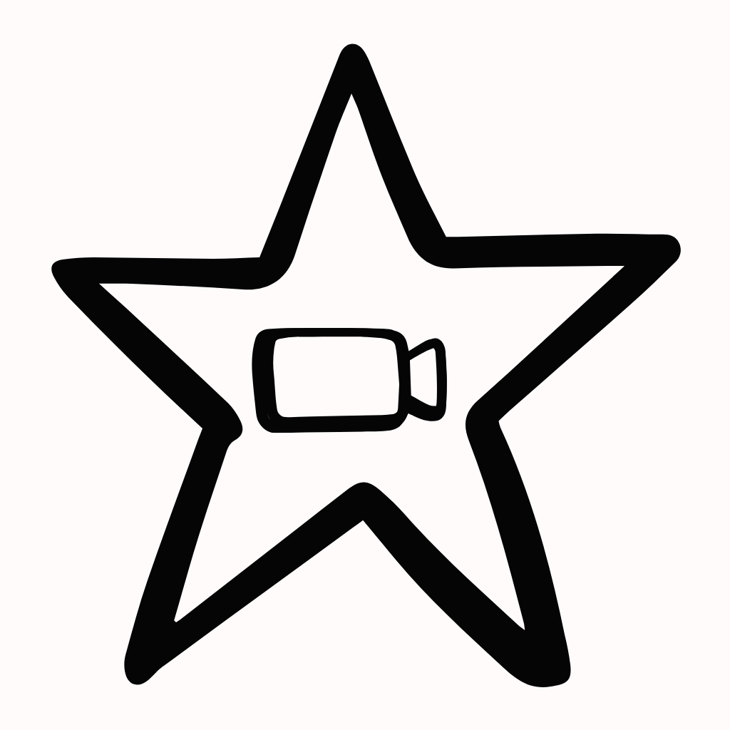 White App Icon iMovie