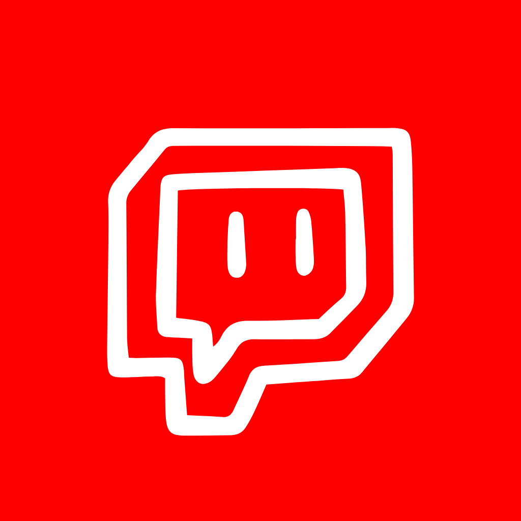 Red App Icon twitch