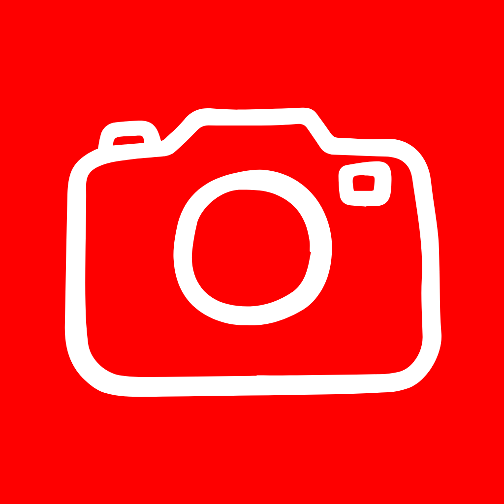 Red App Icon Camera