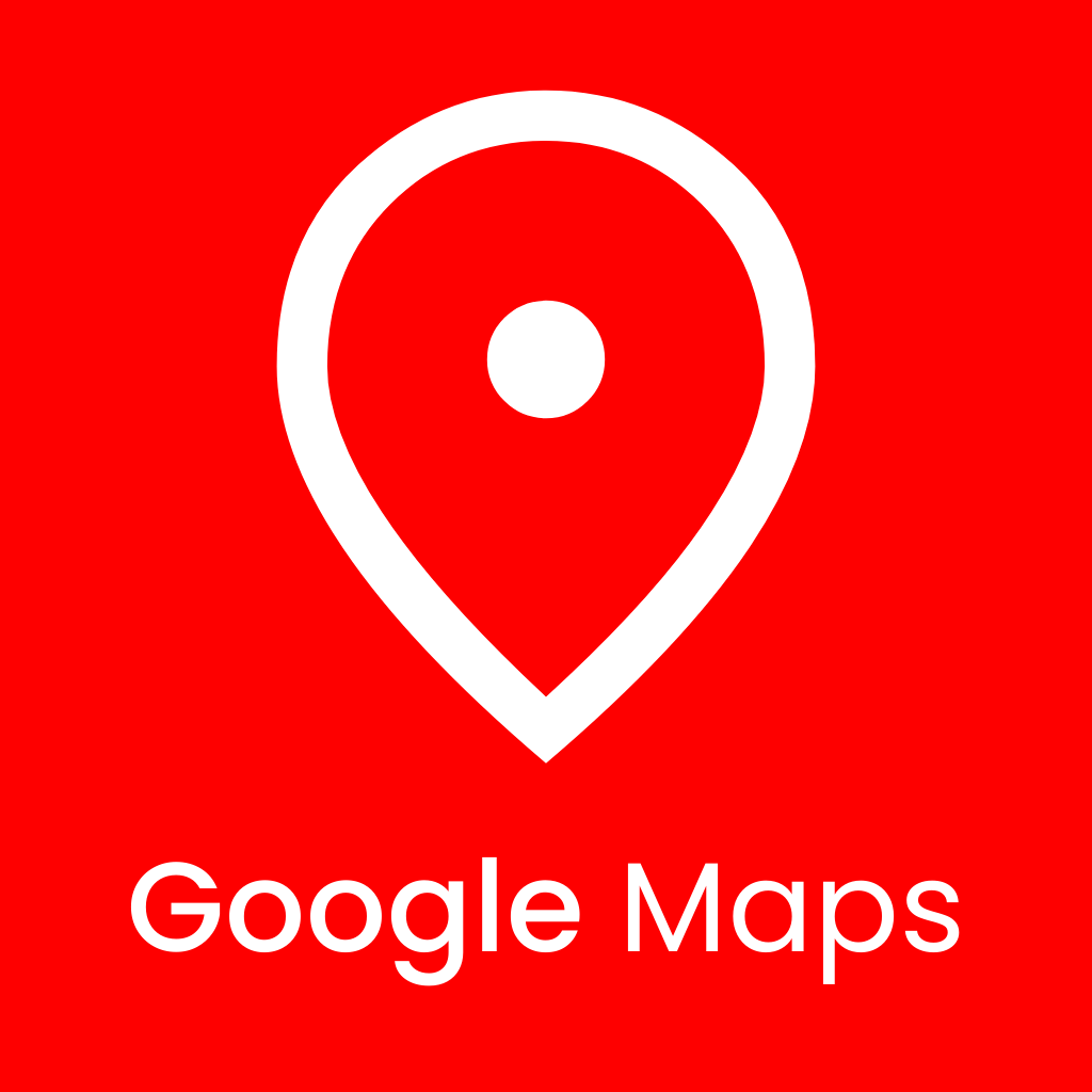 Red App Icon Google Maps