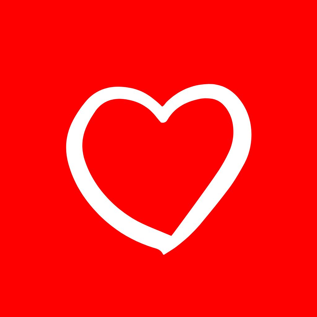 Red App Icon Heart