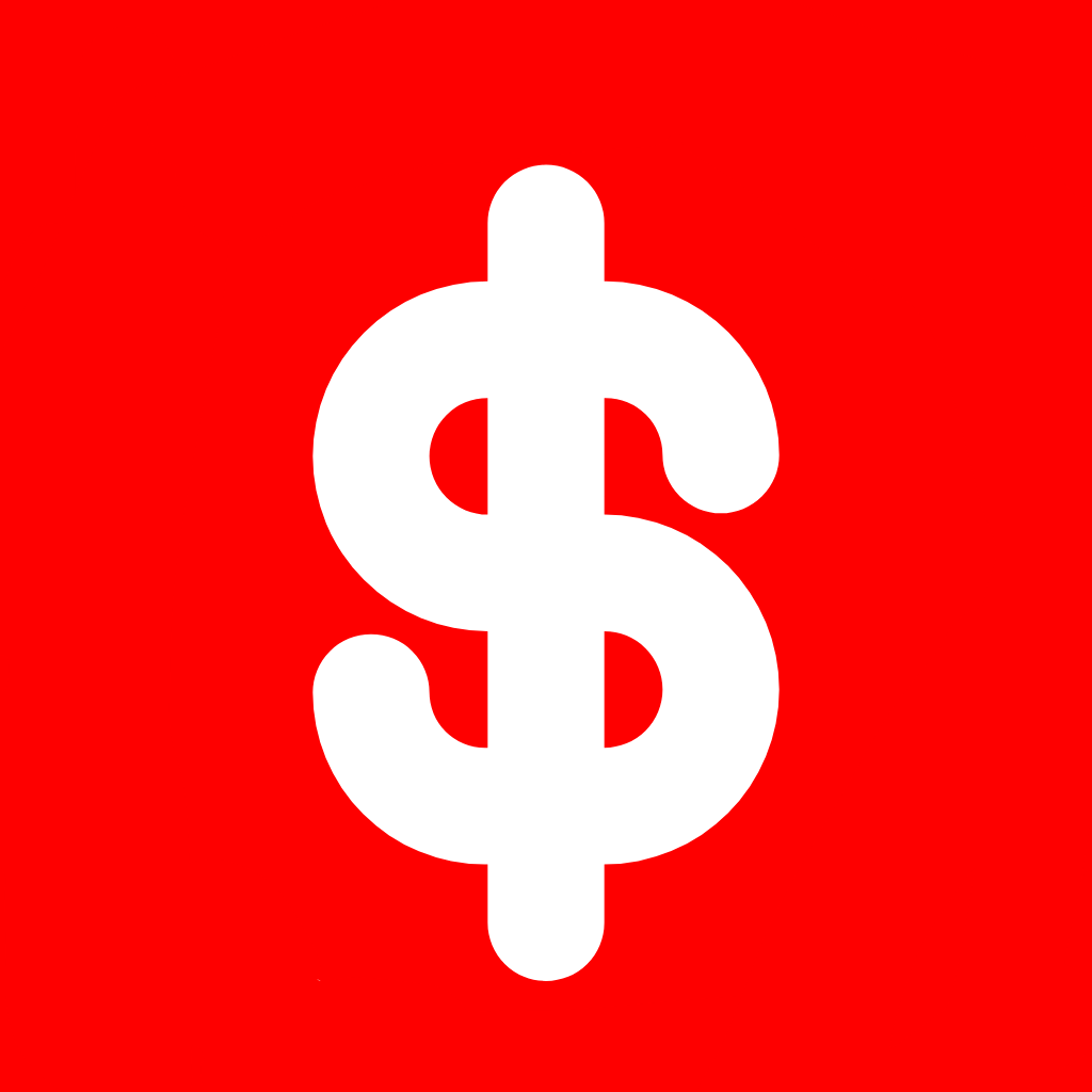 Red App Icon Money