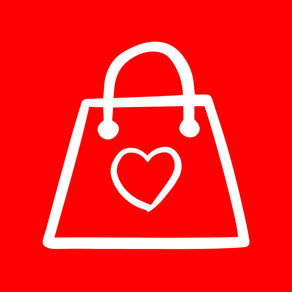 Red App Icon Shopping