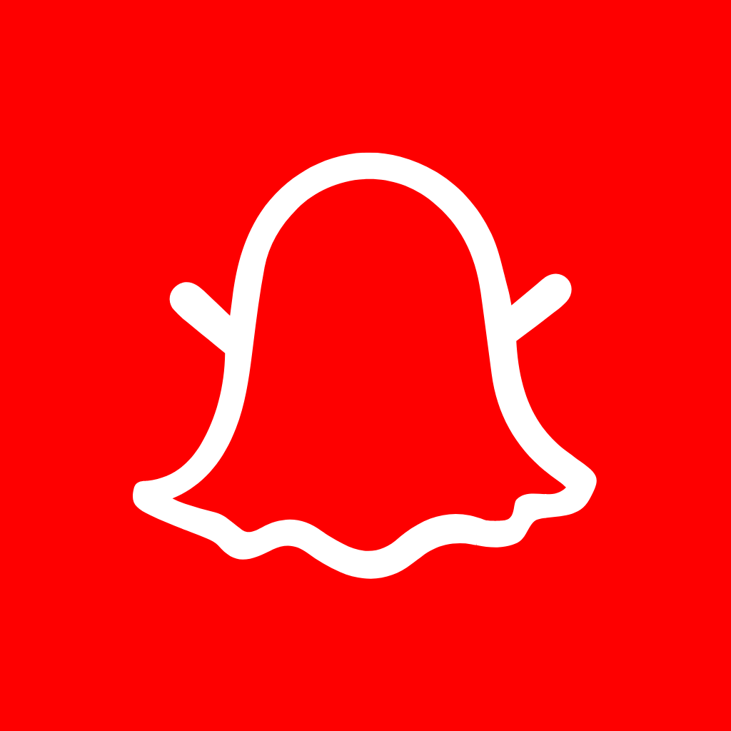 Red App Icon Snapchat