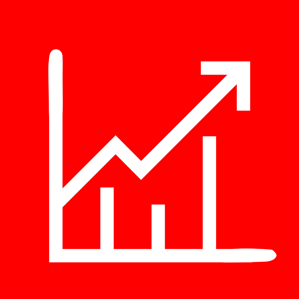 Red App Icon Stocks