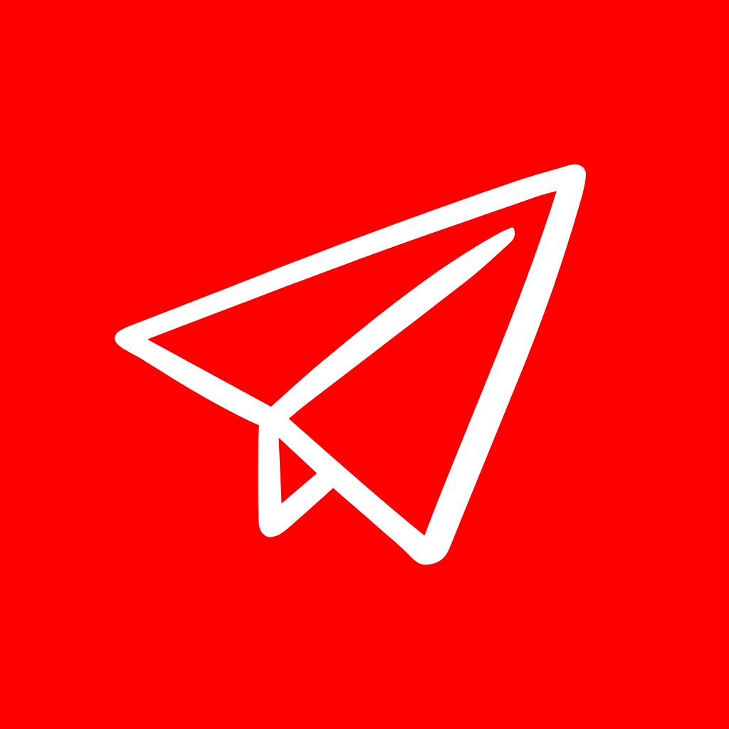 Red App Icon Telegram