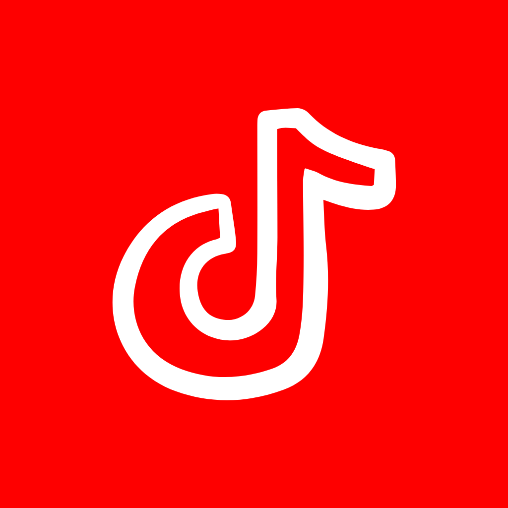 Red App Icon TikTok