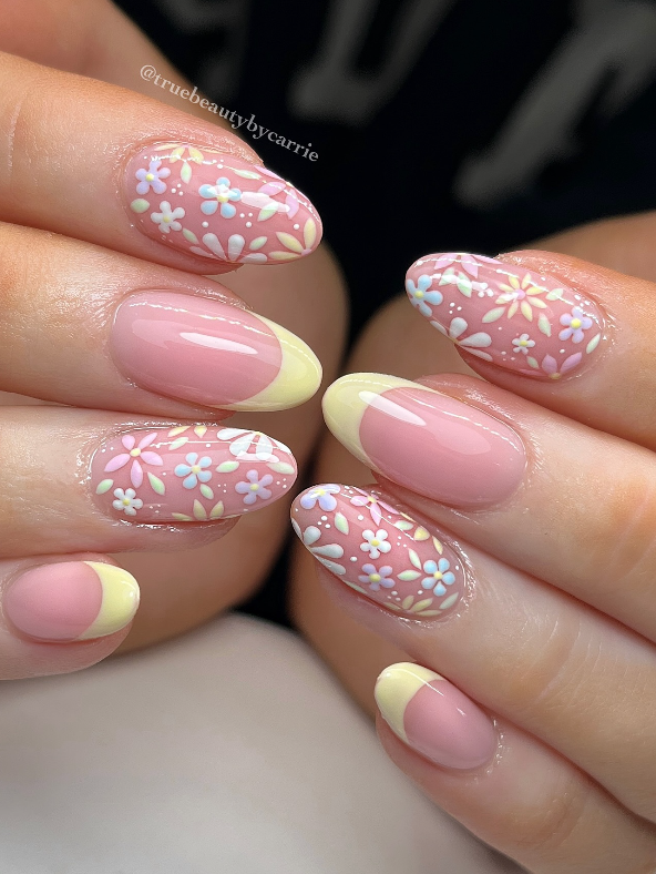 Easter Bloom Nails