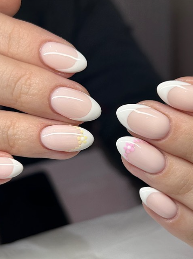 Floral Whisper Tips Nail