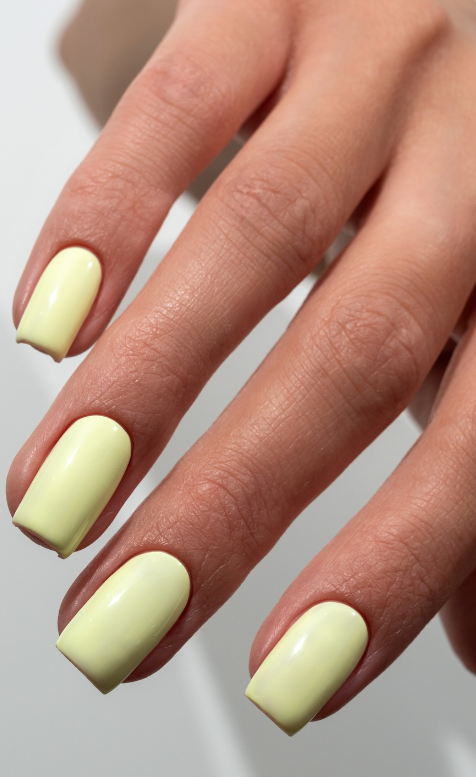 Lemon Sorbet Nails