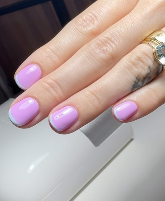 Whispering Lilac Nails